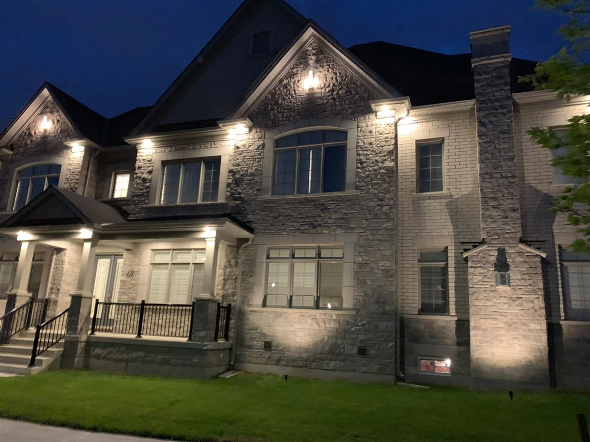 Custom Home Exterior Lighting